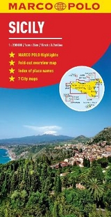 Sicily Marco Polo Map - 