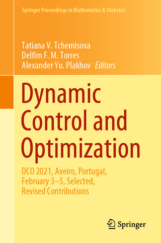 Dynamic Control and Optimization
