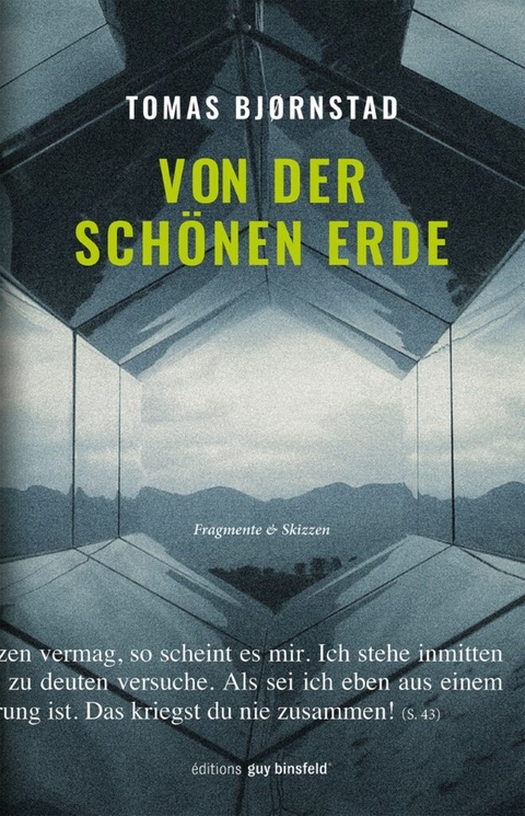 Von der schönen Erde - TOMAS BJØRNSTAD