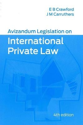 Avizandum Legislation on International Private Law