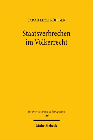 Staatsverbrechen im Völkerrecht