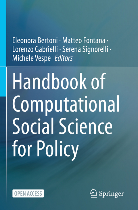 Handbook of Computational Social Science for Policy - 