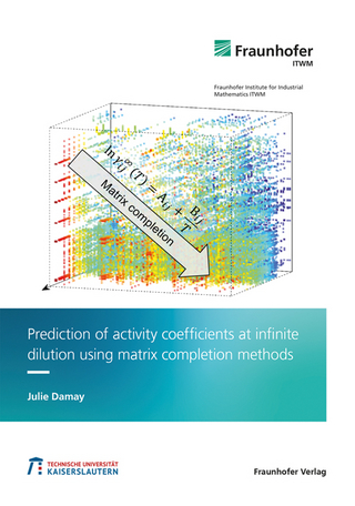 Prediction of activity coefficients at infinite dilution using matrix completion methods