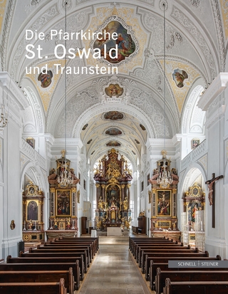 Die Pfarrkirche St. Oswald und Traunstein