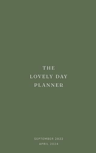The Lovely Day Planner