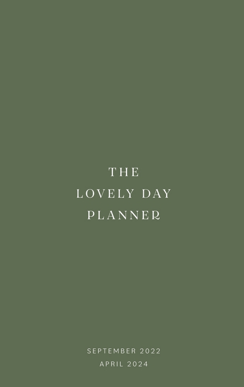 The Lovely Day Planner - Lina Marie Walbracht