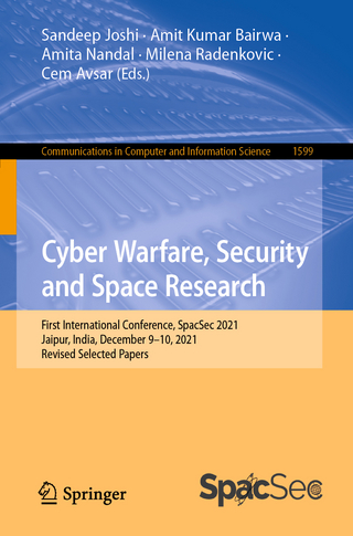 Cyber Warfare, Security and Space Research