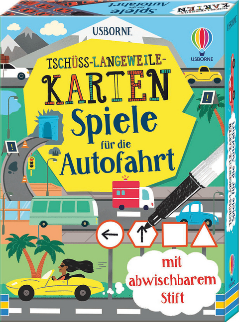 Tsch&uuml;ss-Langeweile-Karten: Spiele f&uuml;r die Autofahrt - Tom Mumbray, Lan Cook
