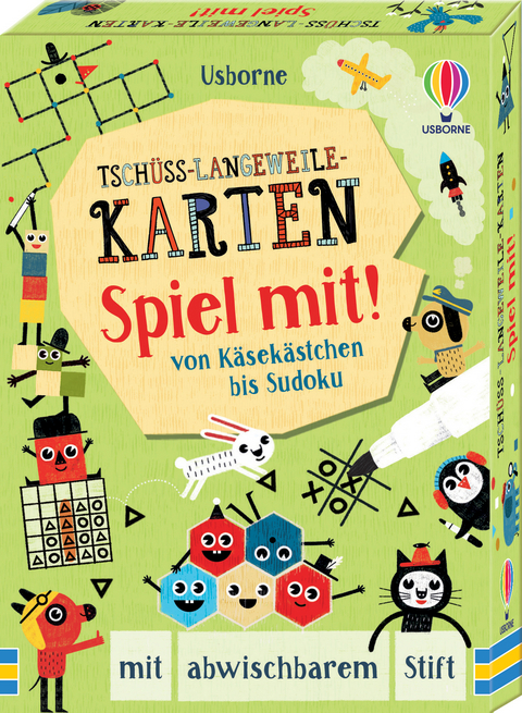 Tsch&uuml;ss-Langeweile-Karten: Spiel mit! - Emily Bone, Lucy Bowman