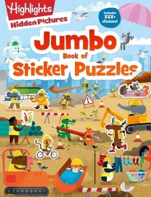 Jumbo Book of Sticker Puzzles - 