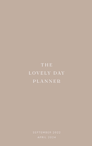 The Lovely Day Planner