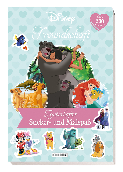 Disney Freundschaft: Zauberhafter Sticker- und Malspa&szlig; -  Panini