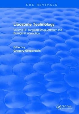 Liposome Technology - Gregory Gregoriadis