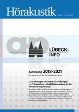 L&Uuml;BECK-INFO Sammlung 2018-2021 - Arthur Holl, Nalena Lindhorst, Martin Richter, Angie Woicke, Thomas Lenck, Britta Kwas, Julia Bertzbach, Volker Burmeister, Katrin Vagt