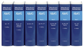 Münchener Kommentar zum Aktiengesetz Gesamtwerk. AktG