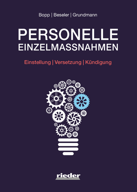 Personelle Einzelma&szlig;nahmen - Peter Bopp, Dr. Cornelia Grundmann, Lothar Beseler