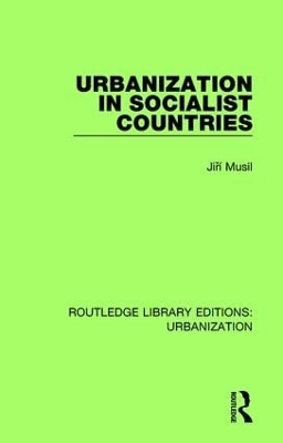 Urbanization in Socialist Countries - Jiri Musil