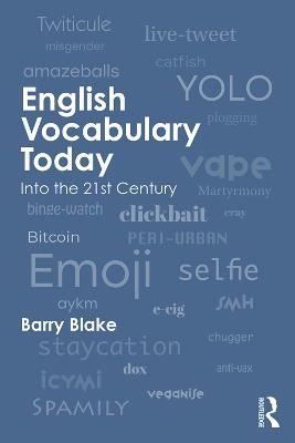 English Vocabulary Today - Barry Blake