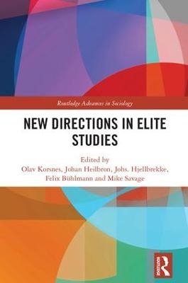 New Directions in Elite Studies - 
