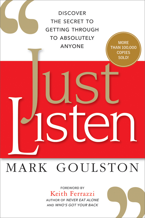 Just Listen -  Mark Goulston