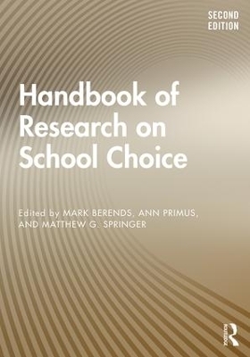 Handbook of Research on School Choice - 