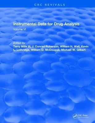 Instrumental Data for Drug Analysis - 
