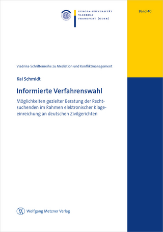 Informierte Verfahrenswahl