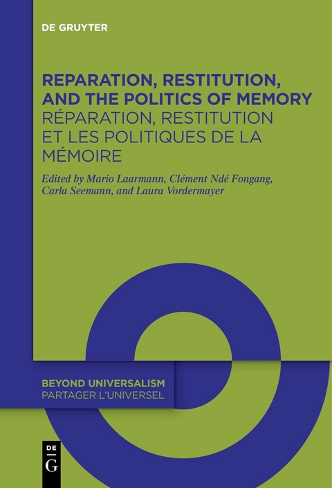 Reparation, Restitution, and the Politics of Memory / R&eacute;paration, restitution et les politiques de la m&eacute;moire - 