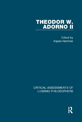 Theodor W, Adorno II - 