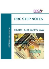 RRC STEP Note: Health and Safety Law - Stranks, Jeremy; Reed, Peter