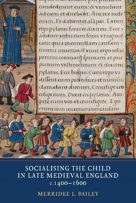 Socialising the Child in Late Medieval England - Merridee L. Bailey