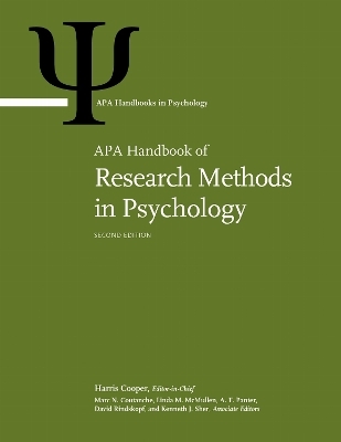 APA Handbook of Research Methods in Psychology