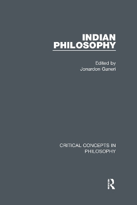 Ganeri: Indian Philosophy, 4-vol. set - 
