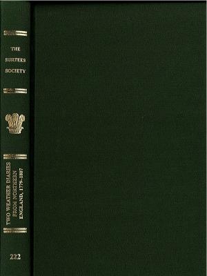 Two Weather Diaries from Northern England, 1779-1807