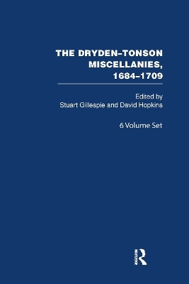 The Dryden-Tonson Miscellanies 6 vols