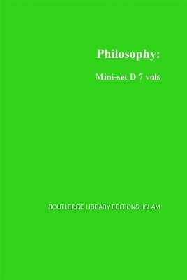 Philosophy: Mini-set D 7 vols -  Author