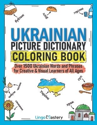 Ukrainian Picture Dictionary Coloring Book -  Lingo Mastery
