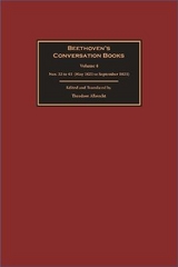 Beethoven&rsquo;s Conversation Books Volume 4