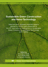 Sustainable Green Construction and Nano-Technology - 
