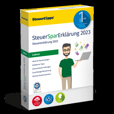 SteuerSparErkl&auml;rung Lehrer 2023