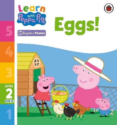 Learn with Peppa Phonics Level 2 Book 10 &ndash; Eggs! (Phonics Reader) -  Peppa Pig