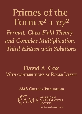 Primes of the Form $x^2 + Ny^2$ - David A. Cox