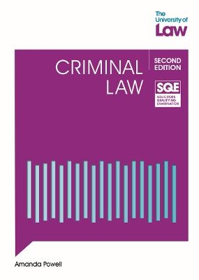 SQE - Criminal Law 2e - Amanda Powell