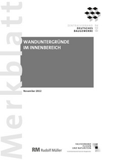 Merkblatt Wanduntergr&uuml;nde im Innenbereich 2022-11 - Rudolf Voos