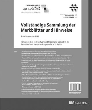 Merkblätter Fliesen Komplettpaket