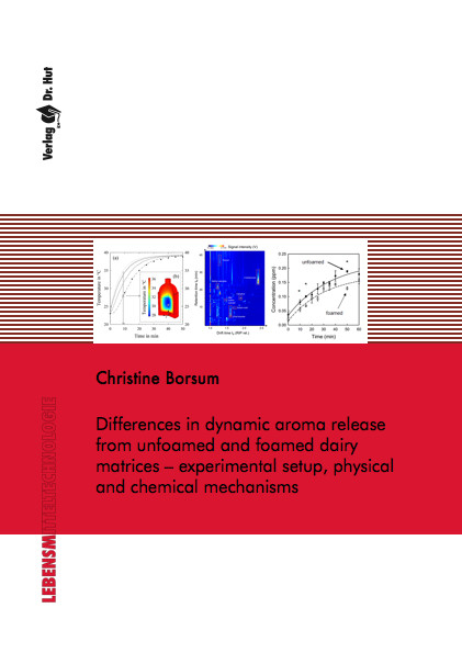 Differences in dynamic aroma release from unfoamed and foamed dairy matrices – experimental setup, physical and chemical mechanisms - Christine Borsum