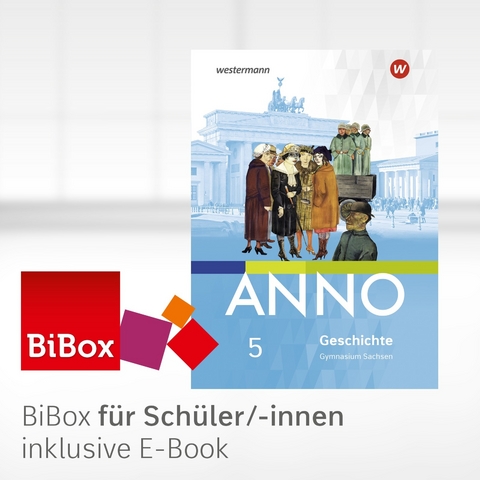 ANNO - Ausgabe 2019 f&uuml;r Gymnasien in Sachsen