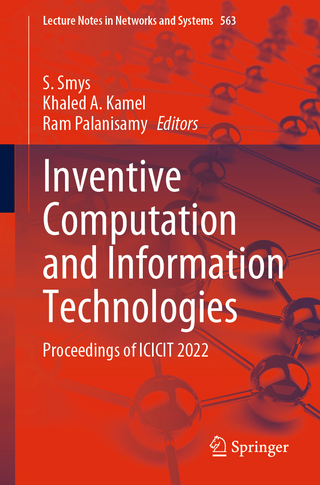 Inventive Computation and Information Technologies