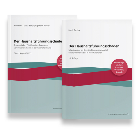 Der Haushaltsf&uuml;hrungsschaden - Kombipaket - Hermann Schulz-Borck, Frank Pardey