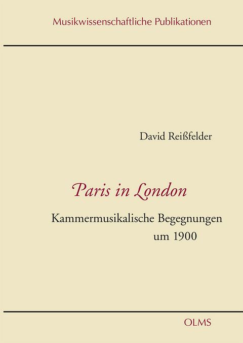 Paris in London - David Rei&szlig;felder